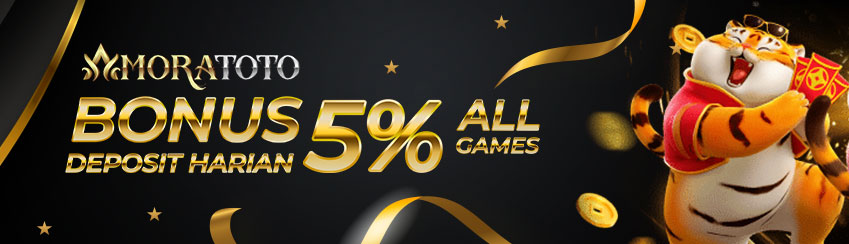 BONUS DEPOSIT HARIAN 5%