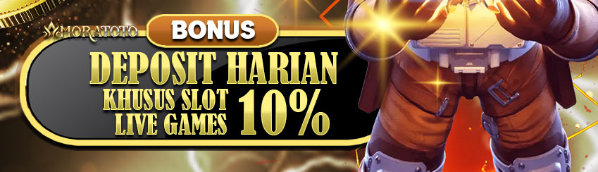 BONUS DEPOSIT HARIAN 10% 